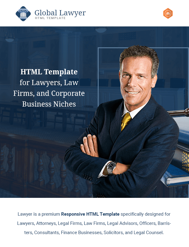 Lawyer HTML Template